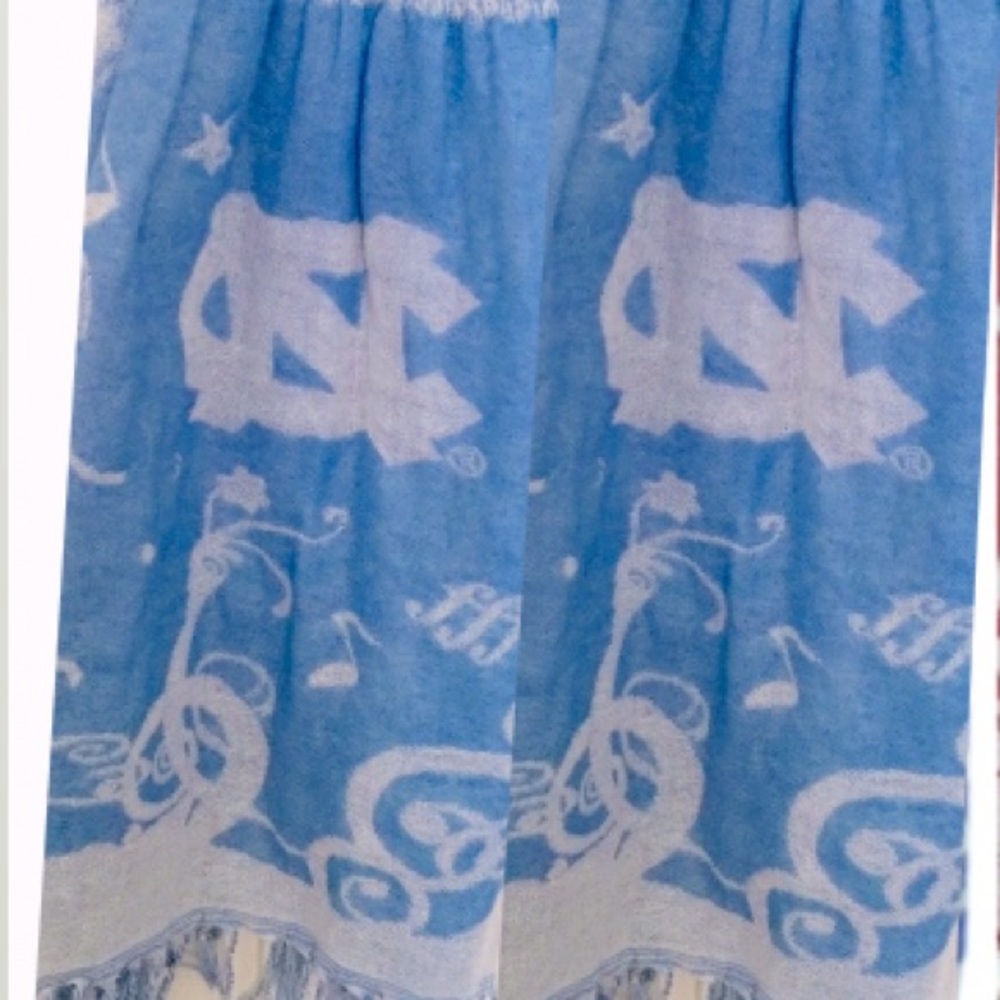 NWT SANDOL Rayon UNC Scarf/Shawl In Carolina Blue